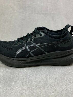 Asics Mens Shoes Size 9.5 Triple Black Gel-Kayano 31 Athletic Running 1011B867
